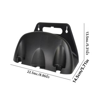 ผู้ถือท่อติดผนังสวนท่อชลประทานท่อแขวนพลาสติก Rack Tap รดน้ําท่อ Organizer ผู้ถือท่อไขลาน