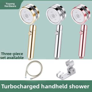 Handheld Wide Flow Slim Waist Shower Head