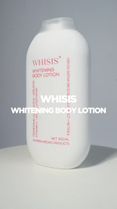 Kem Dưỡng Thể WHISIS Sáng Da Ban Đêm Từ Men Gạo Retinol Whisis Whitening Body Lotion 300ml - Dưỡng Da Trắng Sáng Ẩm Mịn