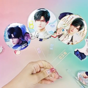 Love and Deepspace Acrylic Badge Display Stick Xaiver Zayne Sylus Rafayel Caleb Badge Display Goods Decorative Gift for Friends