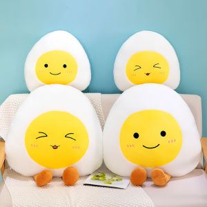 GUAIBUDIAN | Egg-shaped Plush Toy Pillow
