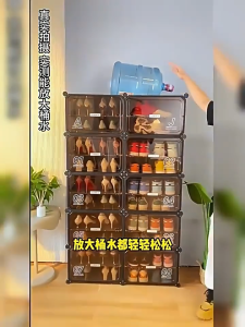 Ecoo Mall ตู้รองเท้า ชั้นวางรองเท้า กล่องเก็บของ โปร่งใส กันฝุ่นและกันน้ำ วางรองเท้าได้หลายคู้ แข็งแรง ทนทาน พร้อมส่ง