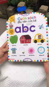 Cuốn Sách Đầu Tiên Của Bé - ABC ( Cho bé 3-5 tuổi ) - Tân Việt