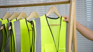 Safety Vest Jacket Waistcoat Washable Security High Visibility Reflective Safety Warning Vest With Pockets
