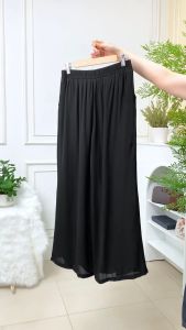 Quần trung niên thiết kế thanh lịch tôn dáng với chất liệu tơ tằm mềm mại QD4L0627 Thời trang Thiều Hoa