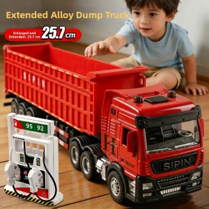 Large Alloy Dump Truck Toy Car
