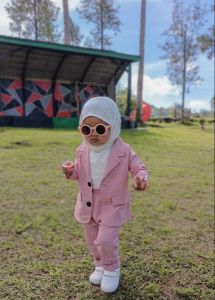 Setelan Anak Usia 1-7 Tahun / POLLY BLAZER Set Kids / Setelan Anak Perempuan
