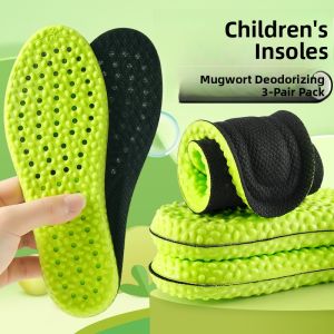 XIANZHAO | Childrens Shoe Insoles Breathable Antibacterial Deodorant Sweat Absorbent Fragrant Artemisia Absorbing Male And Female Kids