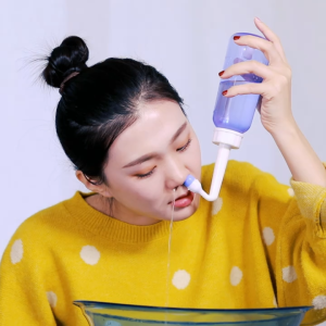 Nasal Wash Bottle Neti Pot Sinus Rinse Bottle Nose Cleaner Nasal Irrigation Set Suitable for Nose Care Rhinitis Nose Allergic And Cold Flu Nursing Cleaning Supplies Cleaning Tool