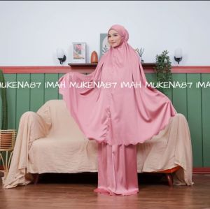 MUKENA DEWASA SUTRA SILK LASERCUT MUZDALIFA