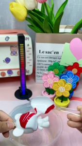 ชุดระบายสีพวงกุญแจน้องหมี/Homequality.TH/ลูกติดจอ