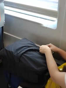 Summer Air ที่วางเท้า เปลวางเท้า พกพา เหมาะสำหรับเดินทาง ขนาดเล็ก สำหรับบนเครื่องบิน Travel Aid Footrest Hammock