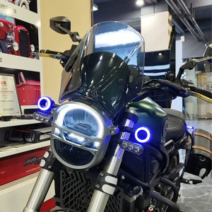 Motorcycle Windscreen Windshield Universal For Royal Enfield Bullet/Meteor/Classic 350 500 Interceptor 650 Continental GT 535 Benelli Leonardo 500 250 dc