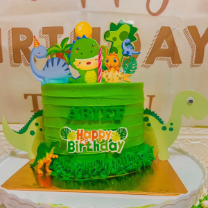 Dinosaur Theme Cake Topper Dino Jurassic Park World Cake Decoration Jungle Set HP Cake Toppers 恐龍主題蛋糕裝飾 侏羅紀公園主題蛋糕 男寶蛋糕