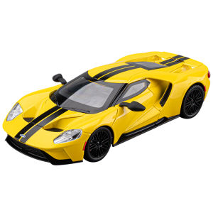 CHEZHI | Realistic 1:24 Scale GT Car Model Collectible Alloy Model Car Yellow Car Toy 1:24