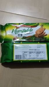 ROTI 2 BUNGKUS NISSIN VEGETABLE CRACKERS 160 GRAM