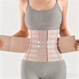 Runvex ที่รัดพุงหญิง แบบบาง แผ่นรัดเก็บพุง สเตรัดเอวลดพุง ระบายอากาศดี หลังคลอด กระชับเอว เก็บพุงสวย ใส่สบายไม่อึดอัด