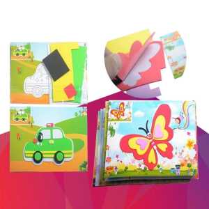 Mainan edukasi 3D puzzle menempel edukatif(Harga untuk 5pcs )