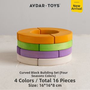 AVDAR | Rainbow Building Blocks Educational Toys for Infants