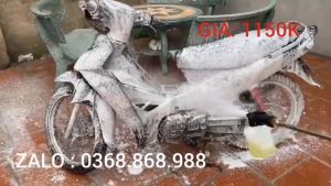 Máy rửa xe THÁI LAN áp lực cao - Máy rửa xe mini -Hàng công ty - Tặng bình xịt tuyết súg dài hơn nửa mét- .dây 15m
