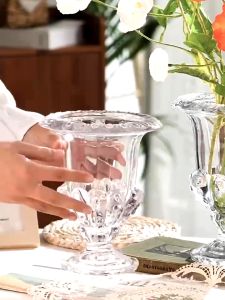 Lọ Ly Thuỷ Tinh Cao Cấp Đựng Phật Thủ Cắm Hoa Nghệ Thuật Hoa Trang Trí Tiệc Cưới