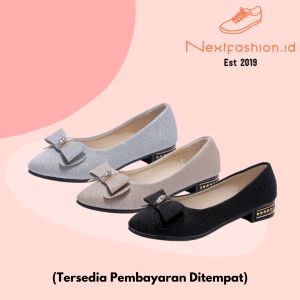 Sepatu Sandal Wedges Wanita Premium S-18 Nextfashion