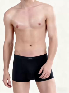 Ghldin Kldin กางเกงบ็อกเซอร์ชาย ผ้าฝ้ายบริสุทธิ์ ป้องกันแบคทีเรียและป้องกันกลิ่นไม่พึงประสงค์ เนื้อผ้าระบายอากาศได้ดี นุ่ม และยืดหยุ่นสูง อ่อนโยนต่อผิว ไม่ตึง