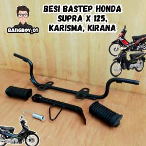 Besi Bastep Barstep Step Postep Footstep Pijakan Kaki Depan Variasi Fariasi Motor Supra X 125 Dd Fi Injection New Tromol Batman Kirana Karisma Model Ori Original Murah Tebal