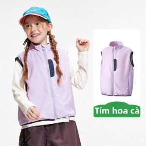 Kocotree | Áo Gile Trẻ Em Thoáng Khí Chống Gió Ngoài Trời Mùa Xuân Thu