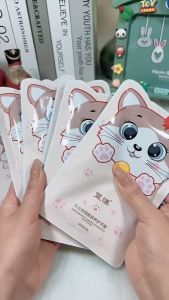 มาส์กมือ ไนอะซินาไมด์ อุ้งมือแมว ให้ความชุ่มชื้น ไวท์เทนนิ่ง DD279