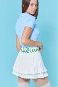 Pitch Double Layer Skirt กระโปรงพลีต2ชั้นกีฬากอล์ฟ