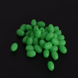 100 Miếng Câu Cá Không Gian Đậu Đêm Phát Sáng Hạt Chống Trơn Trượt Dạ Quang Silica Gel Mồi Cho Nước Mặn Và Nước Ngọt