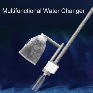 Aquarium Water Change Pump Electric Fish Tank Cleaning Tool Vacuum Water Changer Gravel Cleaner Siphon Filter Pump 30W 220v