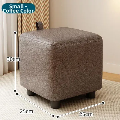 forsso | Luxury Sofa Footrest Change Shoes Stool Square Stool