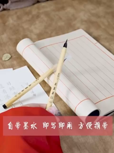 Bút lông bơm mựcLà bút lông thân bút có ống đựng mực khi viết hết mực thì bơm đổ mực vào ống