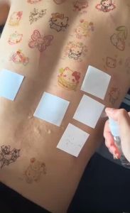 [Kitty] Hình Xăm Temporary Tattoo Hello Kitty Đồ Chơi Hình Xăm Dán Tạm Thời Lâu Trôi Chống Nước 3D