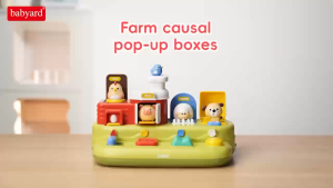 Đồ Chơi Âm Nhạc Ú Òa Đồ Chơi Pop Up Mở Ra Động Vật Toykingdom - Rèn Luyện Linh Hoạt Tay Mắt Cho Bé