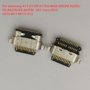 10PCS USB Charging Port Dock Plug For Samsung Galaxy A11 A115F A115U A02S A025M A025F/DS A025G/DS A025M A01 Core A013 C013 M11 M115 013 Charger Pin Dock Connector Socket