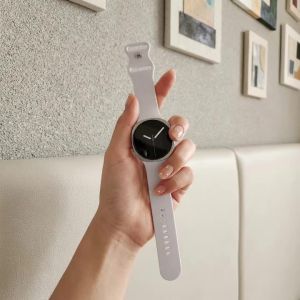 Silicone Band for Samsung Galaxy Watch 9/8 44 40mm Replacement Wrist Sport Strap for Galaxy Watch 8 Classic 46mm Bracelet Correa