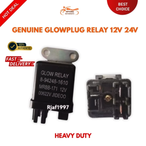 Genuine Glowplug Relay 12v 4 pin Heavy Duty Brandnew Product