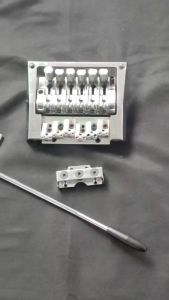 Bridge Tremolo Gitar Guitar Model Kahler Style Set Chrome