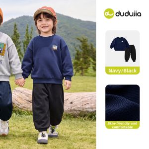 DUDUJIA | Childrens Autumn Spring Hoodie Pants Set