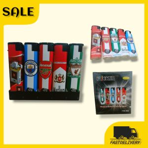 [1 BOX/50PCS] FLICKER FW-052 WINDPROOF ELECTRONIC REFILLABLE LIGHTER