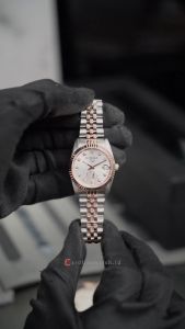Jam Tangan Wanita Bonia B10873-2617 Tiamo Silver Dial Dual Tone Stainless Steel Band