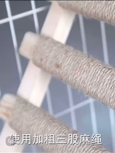 Cat Climbing Frame Step-On Step Ladder Cat Villa Solid Wood Sisal Ladder Platform Wall-Mounted Cat Climbing Ladder Cat Cage Accessories