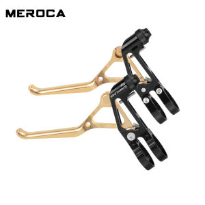 MEROCA | MEROCA Siêu Nhẹ 68G Đôi V Phanh Lever CNC Tím Tay Cầm Cho Brompton BMX Xe Đạp Xe Đạp Leo Núi Phụ Kiện Kích Thước 22.2 Mm