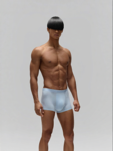 Bananain | Men Breathable Ice Silk Trunks