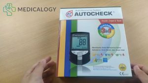 AutoCheck 3 In 1 Alat Cek Gula Darah