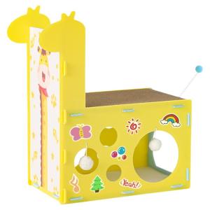 hipidog | Self-Entertainment Cat Toy Tunnel Scratch Board Bed Energy Consumption Play Toy
