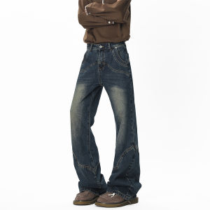 BWKA | American Vintage Patchwork Bootcut Denim Pants